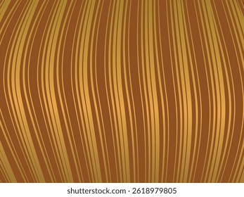 Gradient striped texture wallpaper presentation abstract lines pattern brown background. Brown gradient abstract wavy lines on brown background for business, brochure template, booklet, flyer, etc.