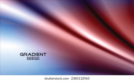 Gradient style background design with colorful wave.