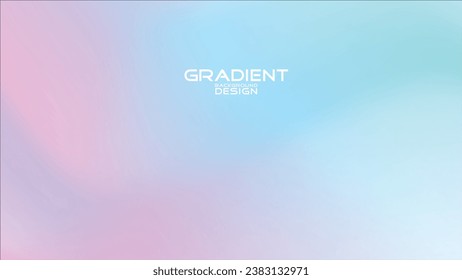 Gradient style background design with colorful wave.