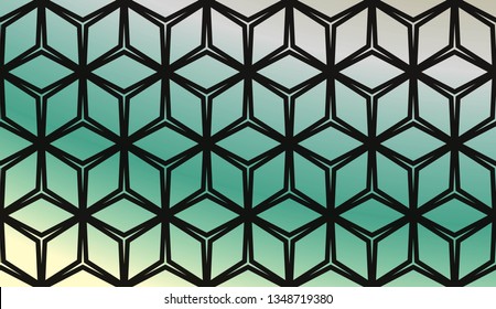 Gradient Teal Background. For Ad, Presentation, Card. Vector Illustration.