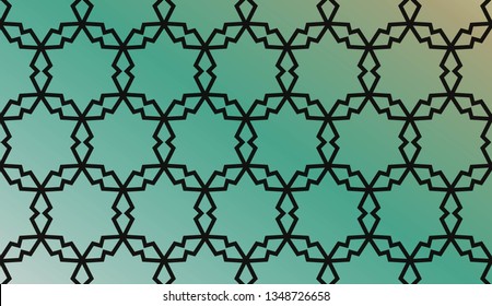 Gradient Teal Background. For Ad, Presentation, Card. Vector Illustration.