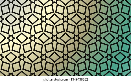 Gradient Teal Background. For Ad, Presentation, Card. Vector Illustration.