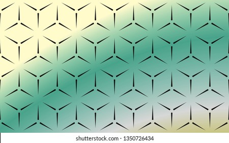 Gradient Teal Background. For Ad, Presentation, Card. Vector Illustration.