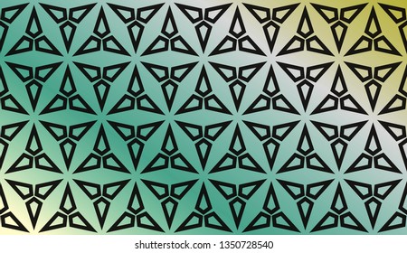 Gradient Teal Background. For Ad, Presentation, Card. Vector Illustration.