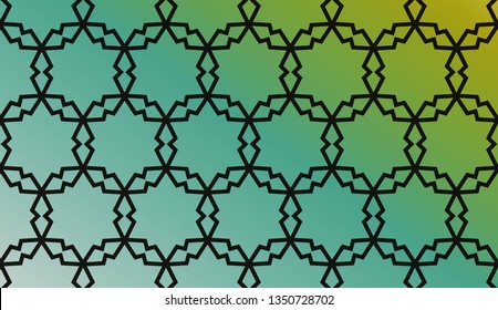 Gradient Teal Background. For Ad, Presentation, Card. Vector Illustration.