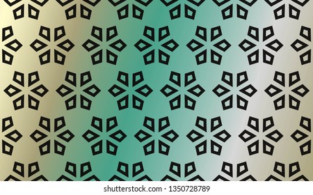 Gradient Teal Background. For Ad, Presentation, Card. Vector Illustration.