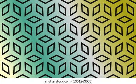 Gradient Teal Background. For Ad, Presentation, Card. Vector Illustration.