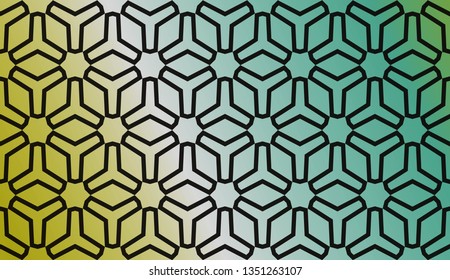 Gradient Teal Background. For Ad, Presentation, Card. Vector Illustration.