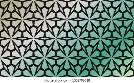 Gradient Teal Background. For Ad, Presentation, Card. Vector Illustration.