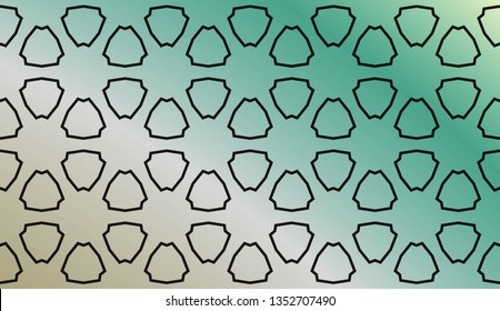 Gradient Teal Background. For Ad, Presentation, Card. Vector Illustration.
