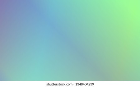 Gradient Teal Background. For Futuristic Ad, Booklets. Vector Illustration