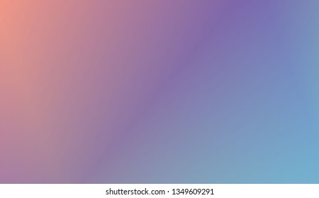 Gradient Teal Background. For Futuristic Ad, Booklets. Vector Illustration