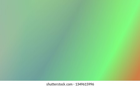Gradient Teal Background. For Futuristic Ad, Booklets. Vector Illustration