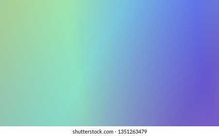 Gradient Teal Background. For Futuristic Ad, Booklets. Vector Illustration