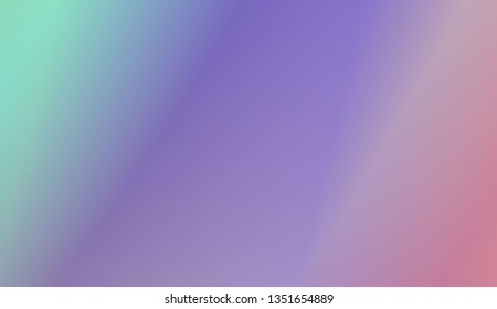 Gradient Teal Background. For Futuristic Ad, Booklets. Vector Illustration