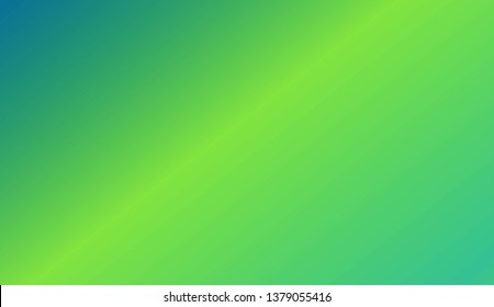 Gradient Teal Background. For Futuristic Ad, Booklets. Vector Illustration.