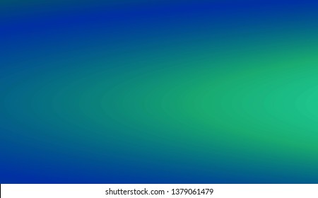 Gradient Teal Background. For Futuristic Ad, Booklets. Vector Illustration.