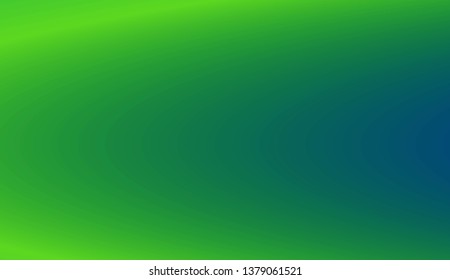 Gradient Teal Background. For Futuristic Ad, Booklets. Vector Illustration.
