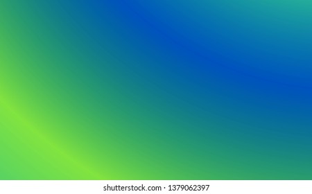 Gradient Teal Background. For Futuristic Ad, Booklets. Vector Illustration.