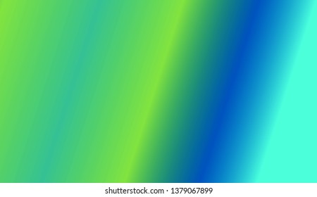 Gradient Teal Background. For Futuristic Ad, Booklets. Vector Illustration.