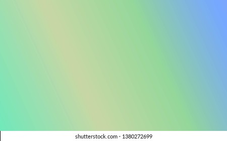 Gradient Teal Background. For Futuristic Ad, Booklets. Vector Illustration.