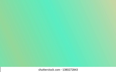 Gradient Teal Background. For Futuristic Ad, Booklets. Vector Illustration.