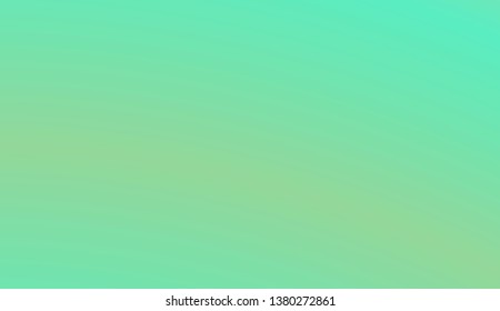 Gradient Teal Background. For Futuristic Ad, Booklets. Vector Illustration.