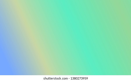Gradient Teal Background. For Futuristic Ad, Booklets. Vector Illustration.