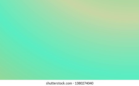 Gradient Teal Background. For Futuristic Ad, Booklets. Vector Illustration.