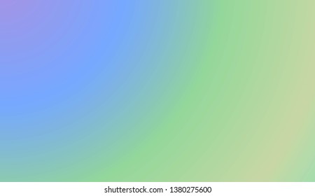Gradient Teal Background. For Futuristic Ad, Booklets. Vector Illustration.