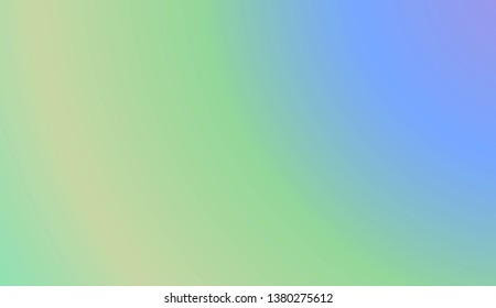 Gradient Teal Background. For Futuristic Ad, Booklets. Vector Illustration.