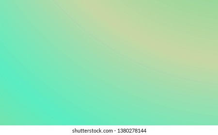 Gradient Teal Background. For Futuristic Ad, Booklets. Vector Illustration.