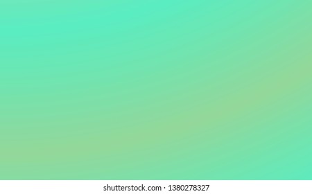 Gradient Teal Background. For Futuristic Ad, Booklets. Vector Illustration.