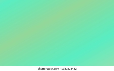 Gradient Teal Background. For Futuristic Ad, Booklets. Vector Illustration.