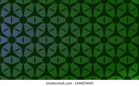 Gradient Teal Background.  Vector Illustration.
