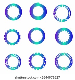 Gradient Tech Ring Elements Set