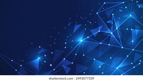 Gradient technology futuristic background vector design in eps 10