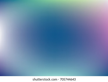 Gradient tender iridescent vector horizontal background. Minimal blurry business cover design. Neon colored smooth wallpaper, glam, glitch simple vibrant banner. Blank elegant dreamy pearlescent cover