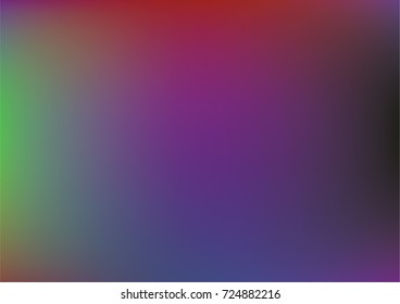 Gradient tender iridescent vector horizontal background. Minimal blurry business cover design. Neon colored smooth wallpaper, glam, glitch simple vibrant banner. Blank elegant dreamy pearlescent cover
