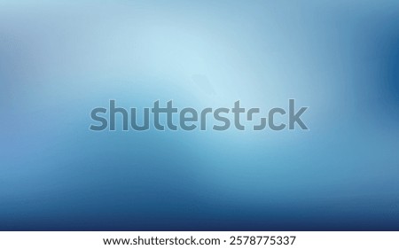 Gradient of Tranquil Blue Tones, smoothly transitioning from light sky to deep ocean, ideal for a calming backdrop or a sophisticated design element