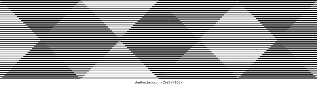 Gradient transition lattice vector backdrop black color. Line halftone gradation texture. Parallel lines background for print, poster, cover