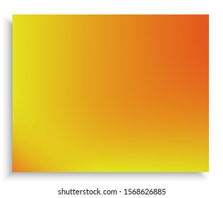 Gradient trendy mesh background. Clean backdrop with smooth and soft shadow. Vector illustration pastel. Yellowd trendy and easy editable colored banner template.