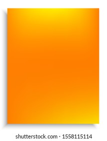 Gradient trendy mesh background. Flat backdrop with smooth and soft shadow. Vector illustration theme. Yellow trendy and easy editable colored banner template.