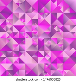 Gradient triangle background - colorful abstract polygonal vector graphic design
