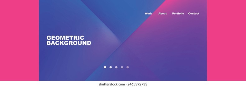 Gradient triangles composition with bright fluid colors. Vector Illustration For Wallpaper, Banner, Background, Card, Book Illustration, landing page