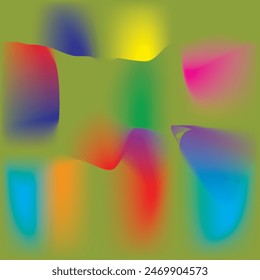 gradient various random colors. vector illustration