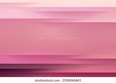 Fondo abstracto del Vector del gradiente con líneas Horizontales realistas de la sombra