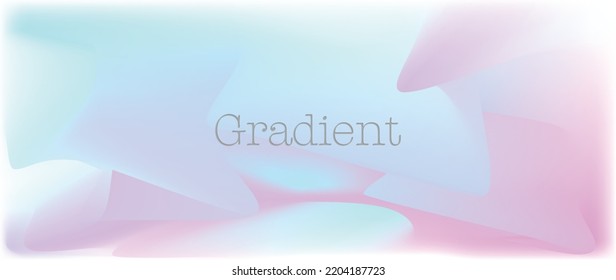 Gradient vector background. Abstract drawing. Blue and purple illustration. Suitable as a background for an inscription, picture or image. Can be used as a frame.