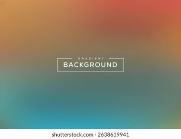 Gradient vector background with beautiful visuals
