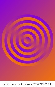 gradient vector background circle orange purple colors
